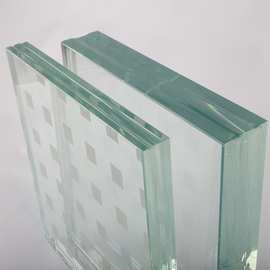 河北厂家生产夹胶玻璃高透pvb胶片eva胶片钢化夹胶玻璃深加工